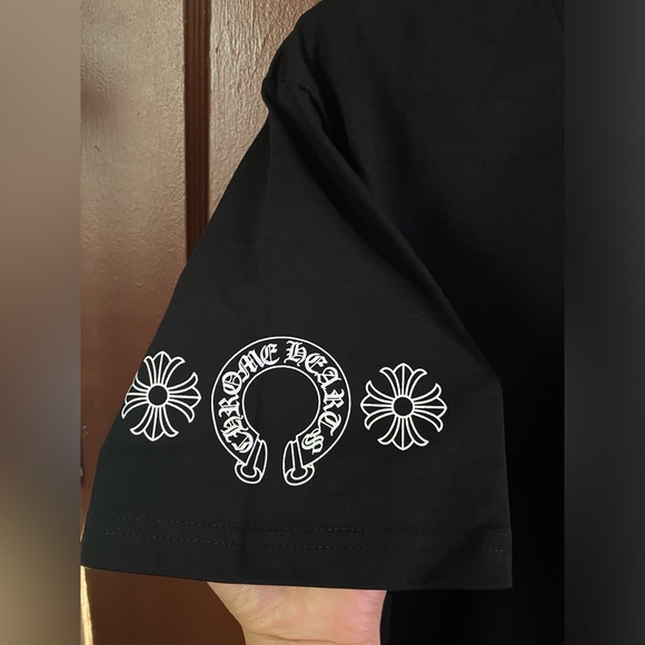 Chrome Hearts Multi Color Cross Logo Short Sleeve T-shirt🔥 - Picture 3 of 6